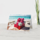 Search for seashore christmas cards Tropical