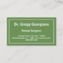 Search for dental business cards Simple