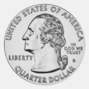 Search for quarter stickers Money