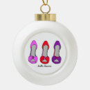 Search for high heel shoe christmas tree decorations Stilettos