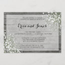 Search for rustic evening wedding invitations Wood