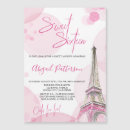 Search for paris watercolor invitations Ooh la la