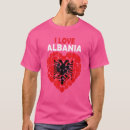 Search for albania love tshirts Flag