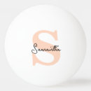 Search for pink ping pong balls Minimalist