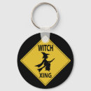 Search for broom rounded key rings Halloween