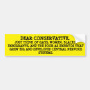 Search for political bumper stickers liberal