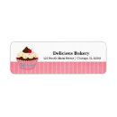 Search for baking return address labels Cake