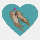Search for otter stickers Heart