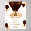 Search for safari baby shower posters Hot air balloon