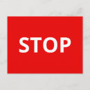 Search for warning sign postcards Safety