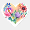 Search for floral heart wreath stickers Flowers