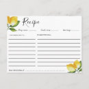 Search for bridal shower recipe postcards Modern