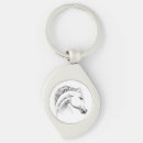 Search for pencil drawing key rings Horse