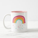 Search for colorful rainbow mugs Happy