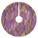 Search for purple and gold tree skirts Elegant