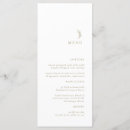 Search for white and gold menus Minimalist