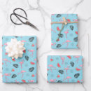 Search for flamingos wrapping paper Palm tree