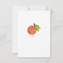 Search for fruit thank you cards Peach