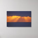 Search for thunderstorms canvas prints Black
