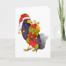 Search for raven christmas cards Santa