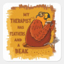Search for funny parrot stickers Bird lover