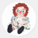 Search for vintage doll stickers Retro