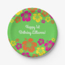 Search for hibiscus paper plates Aloha