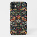 Search for strawberry pattern cases William morris