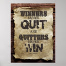 Search for winners quotes posters Typography