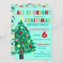 Search for christmas birthday invitations Colourful