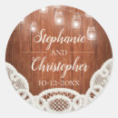 Search for vintage lace wedding stickers Wood