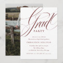 Search for fancy graduation invitations Red