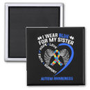 Search for autism magnets sister