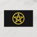 Search for pentagrams invitations Gold pentagram