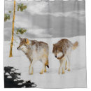 Search for wolves shower curtains Wolf