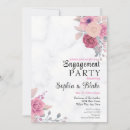 Search for marble engagement party invitations Greenery