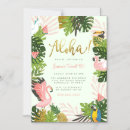 Search for hawaii birthday invitations Flamingo