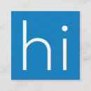 Search for hi hello business cards Minimal