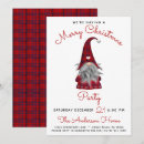 Search for gnome christmas invitations Plaid