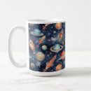 Search for space rocket mugs Blue