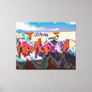Search for urban graffiti canvas prints Hip hop
