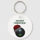 Search for merry rounded key rings Santa