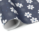 Search for navy floral wrapping paper White and blue