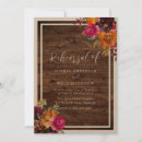 Search for autumn rehearsal dinner invitations Fall
