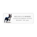Search for boston return address labels Terrier