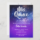 Search for galaxy quinceanera invitations Purple