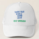Search for veganism hats World