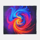 Search for colorful abstract blankets Vibrant