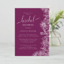 Search for wine bridal shower invitations Floral