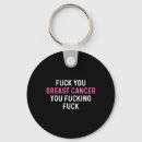 Search for fck key rings Breast cancer grunge
